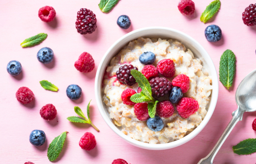 Tuesday’s Treat Berry Egg Oatmeal