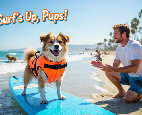 Surf’s Up, Pups! Safety Guide to Dog Surf Classes on San Diego Beaches