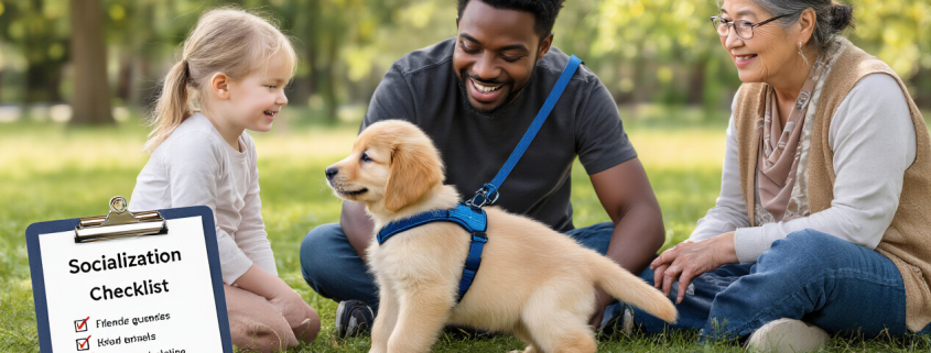Puppy Socialization Checklist: Milestones to Hit Before 16 Weeks