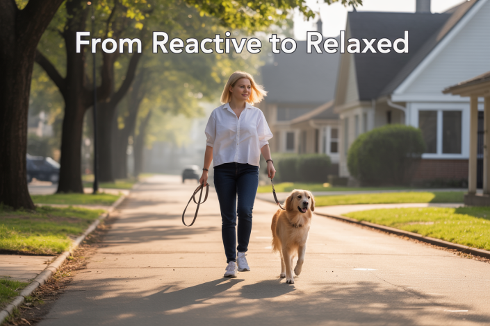 From Leash Reactivity to Loose-Leash Walking: Our Approach to Behavior Change