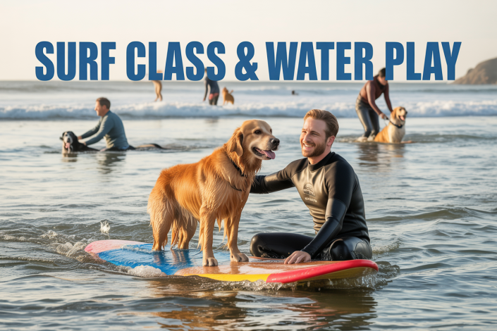 Surf Class & Water Play: Unique Ways to Exercise and Socialize Your Dog