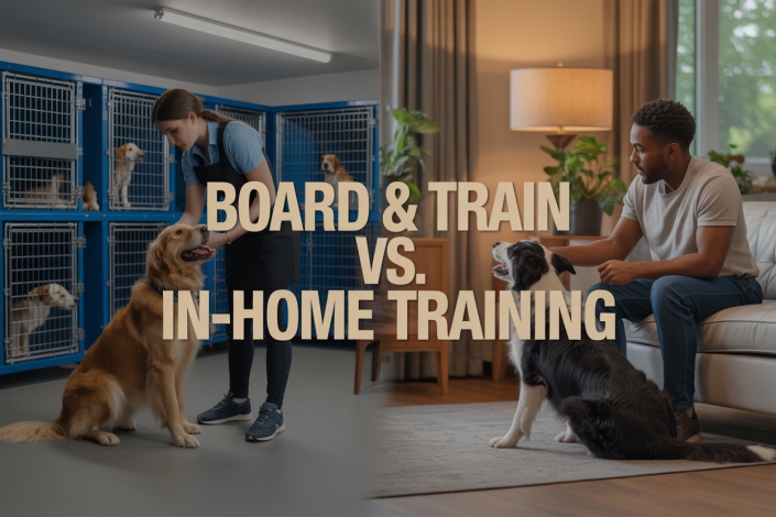 Board & Train vs. In-Home Training: Which Works Best for Your Dog?