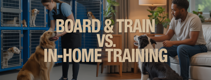 Board & Train vs. In-Home Training: Which Works Best for Your Dog?