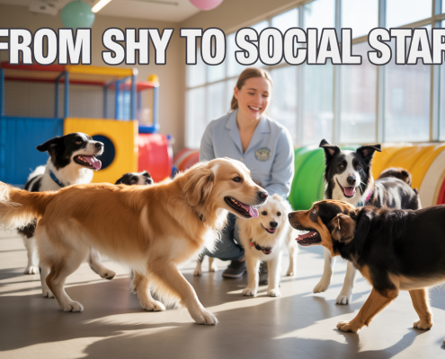 Daycare Confidence Boost, Turning Shy Dogs Into Social Stars