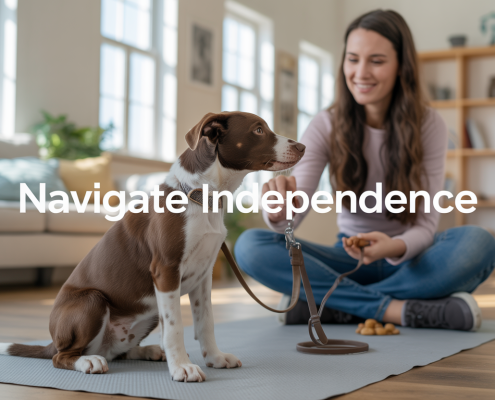 Helping Adolescent Dogs Navigate Independence Without Regression