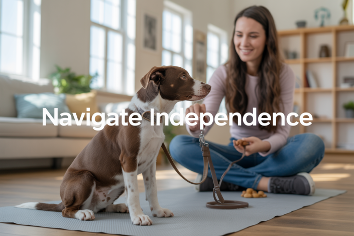 Helping Adolescent Dogs Navigate Independence Without Regression