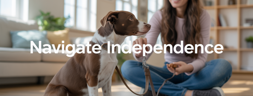 Helping Adolescent Dogs Navigate Independence Without Regression