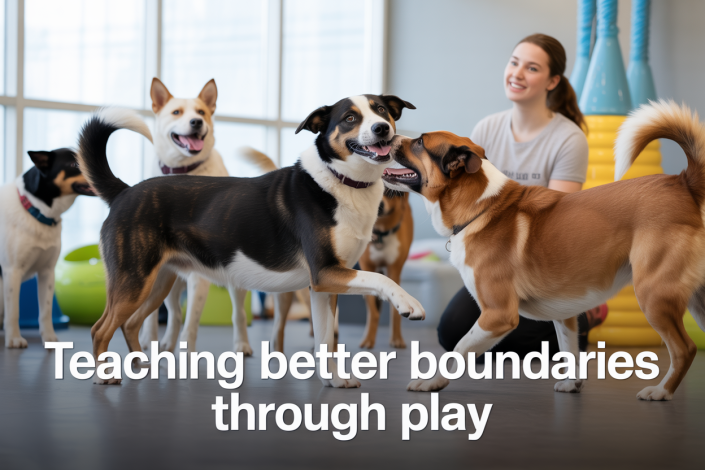Dog Daycare Dynamics: How Group Play Teaches Better Boundaries